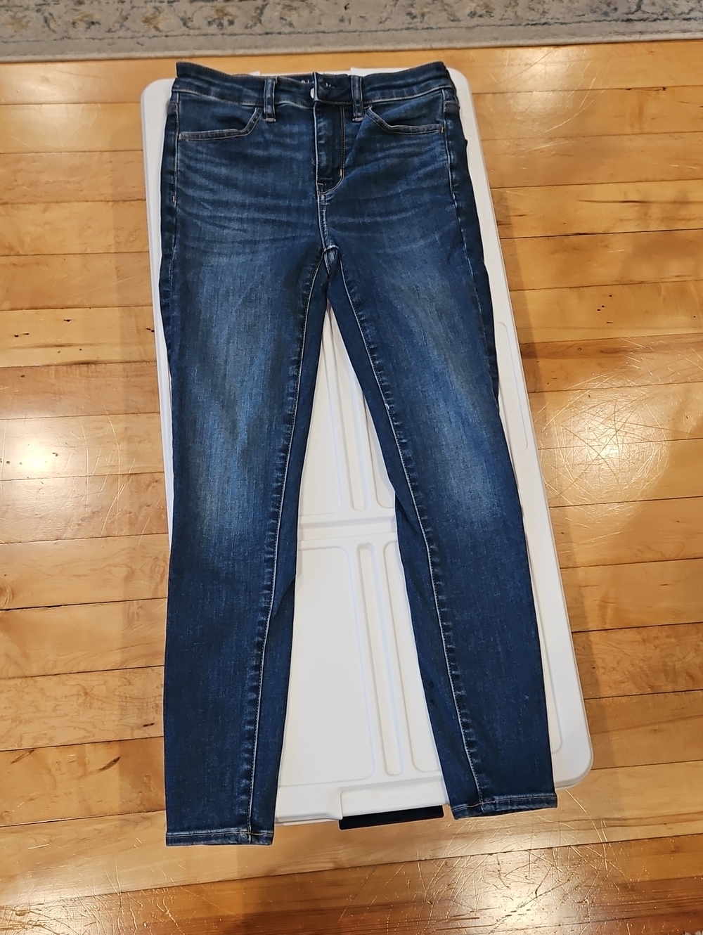 American Eagle Outfitters Dark Blue Skinny Jeans